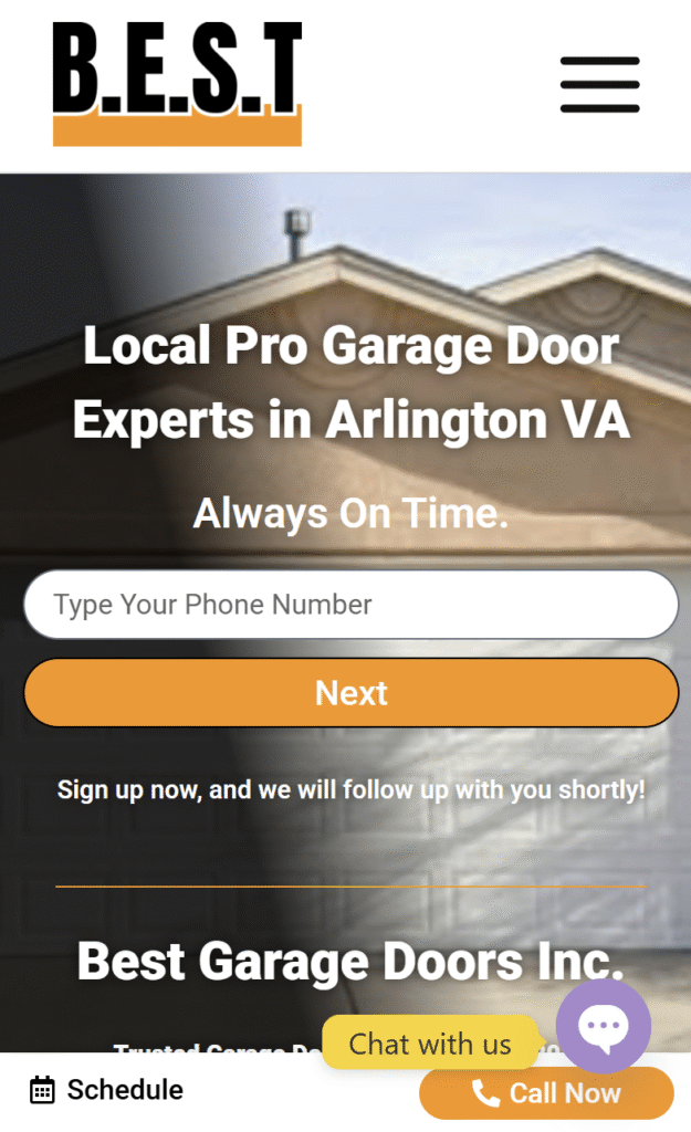 בניית אתרים BEST GARAGE DOORS
